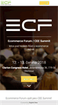 Mobile Screenshot of ecommerceforum.cz